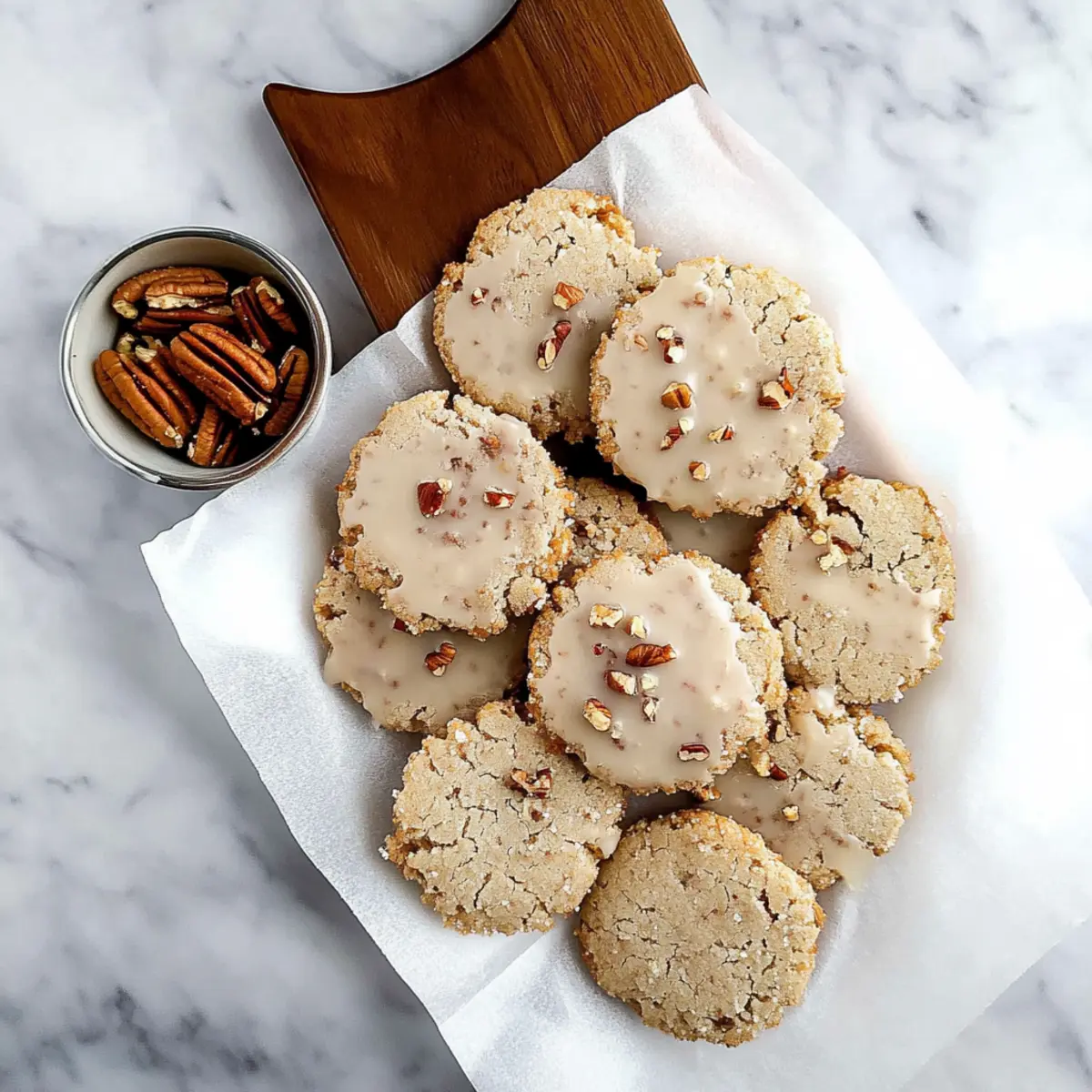 Irresistibly Buttery Brown Butter Maple Pecan Cookies