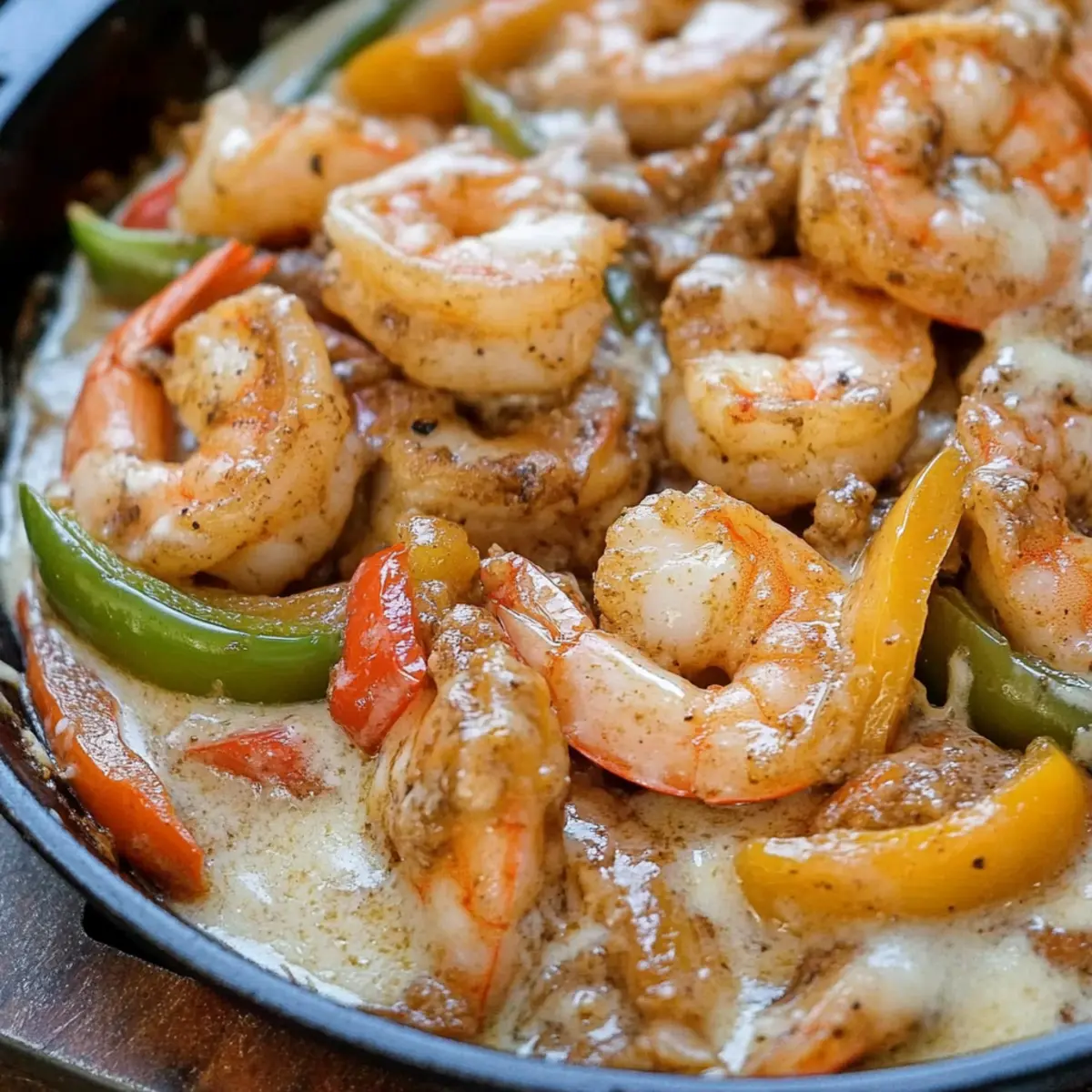 Creamy Shrimp Con Queso: Quick Keto Fajita Fiesta