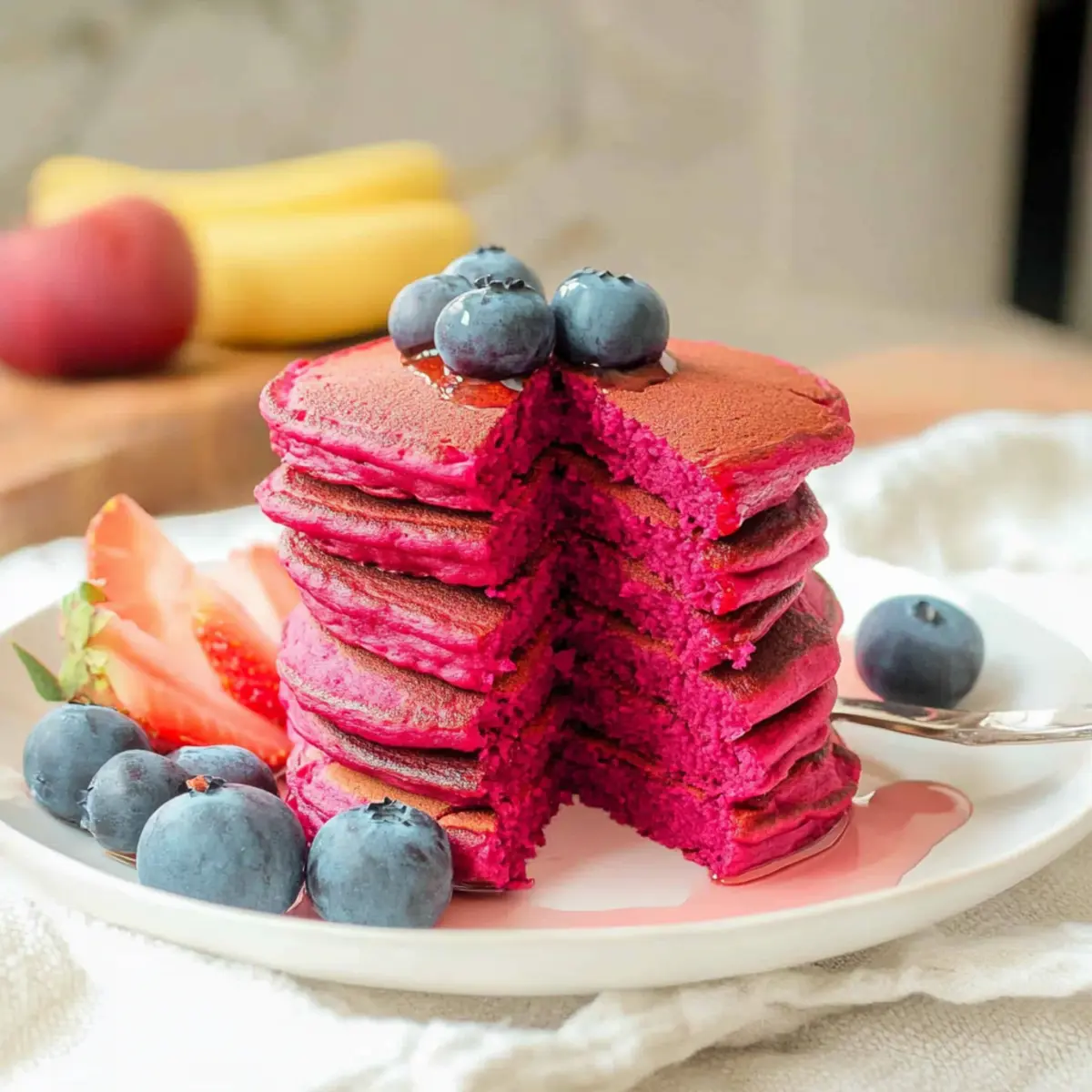 Pink Beet Pancakes: Fun, Fluffy, and Kid-Approved Breakfast