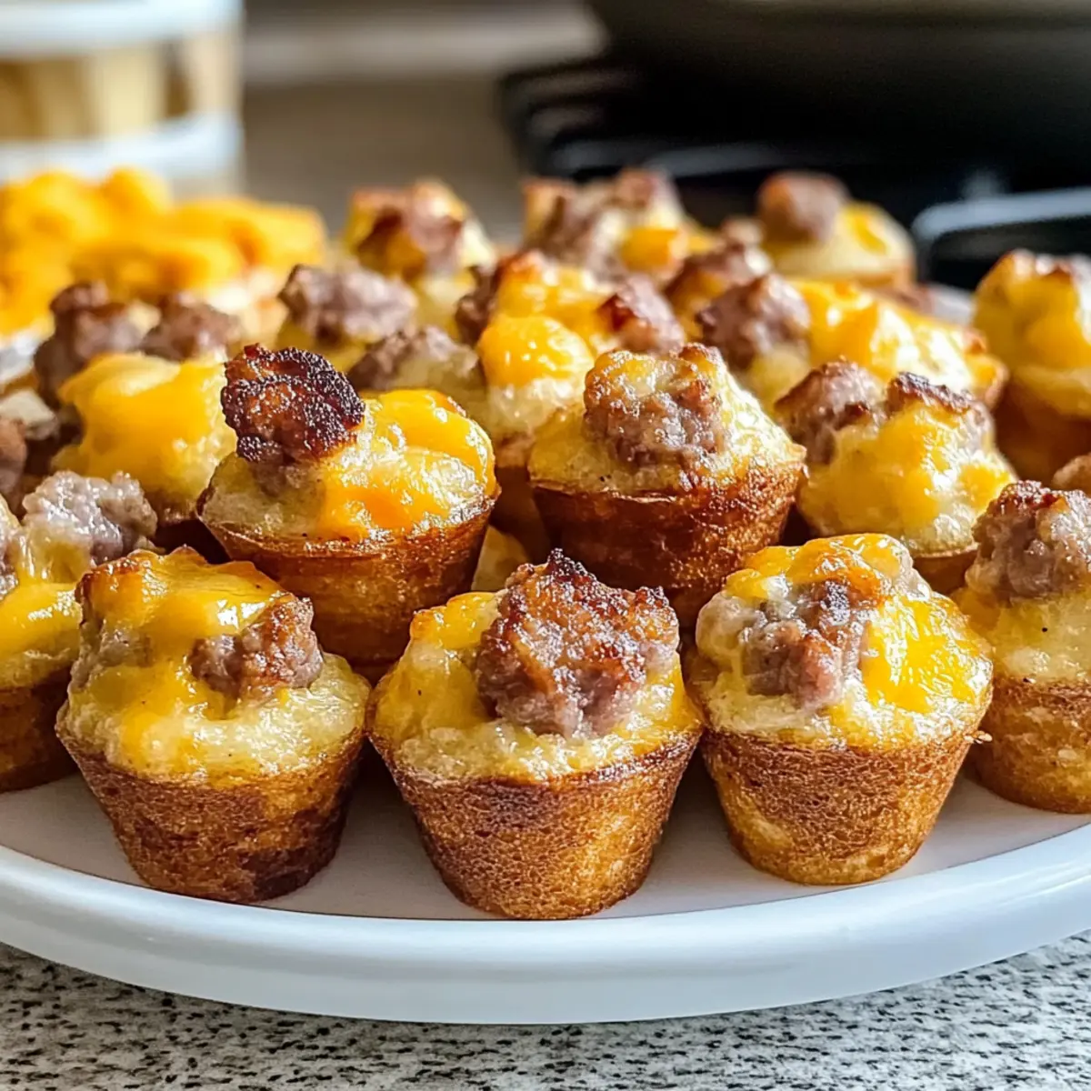 Savory McGriddle Bites: Easy Freezer-Friendly Breakfast Treats