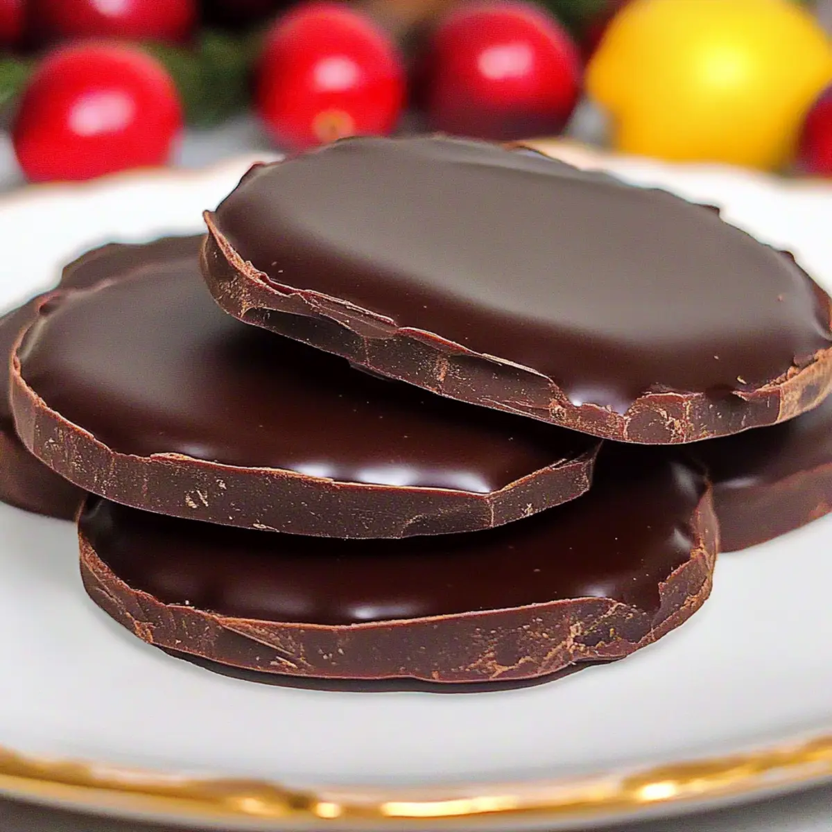 Chocolate Covered Cranberry Sauce Bites for Festive Joy