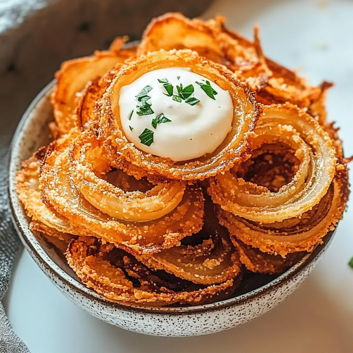 Crunchy Onion Ring Chips: Snack Your Way to Happiness