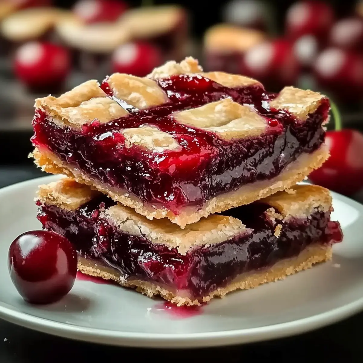 Easy Cherry Pie Bars for a Sweet Family Delight