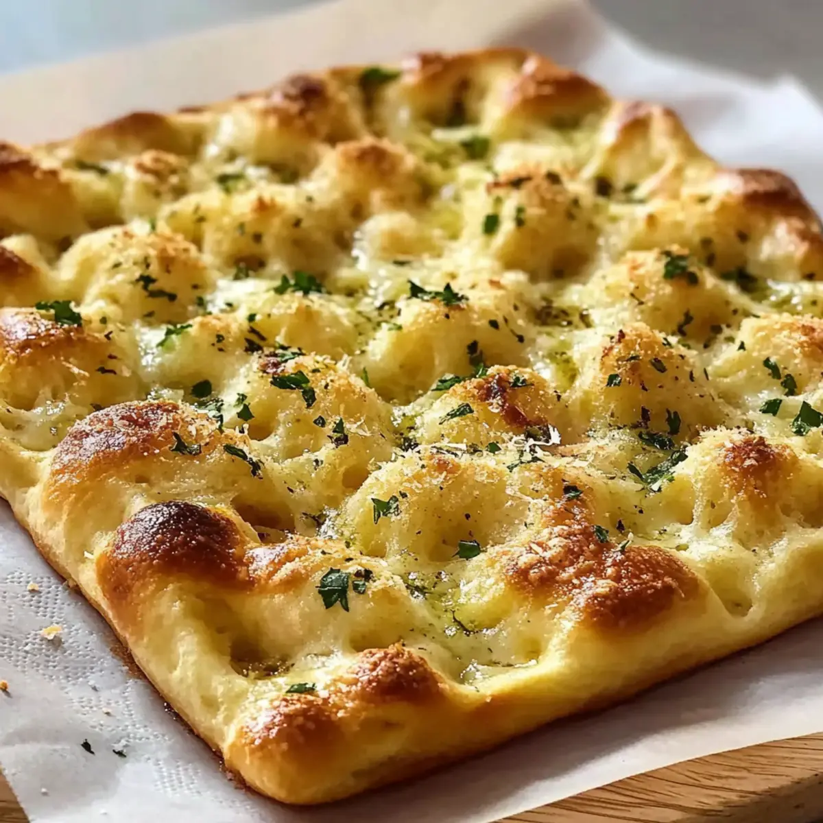 Garlic Butter Focaccia: Irresistibly Soft and Flavor-Packed
