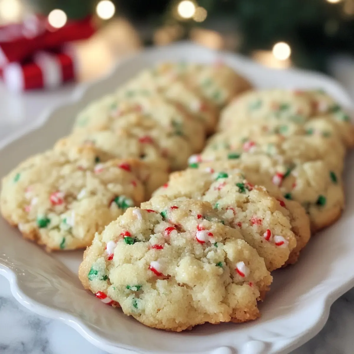 Candy Cane Whipped Shortbread Cookies You'll Love to Bake