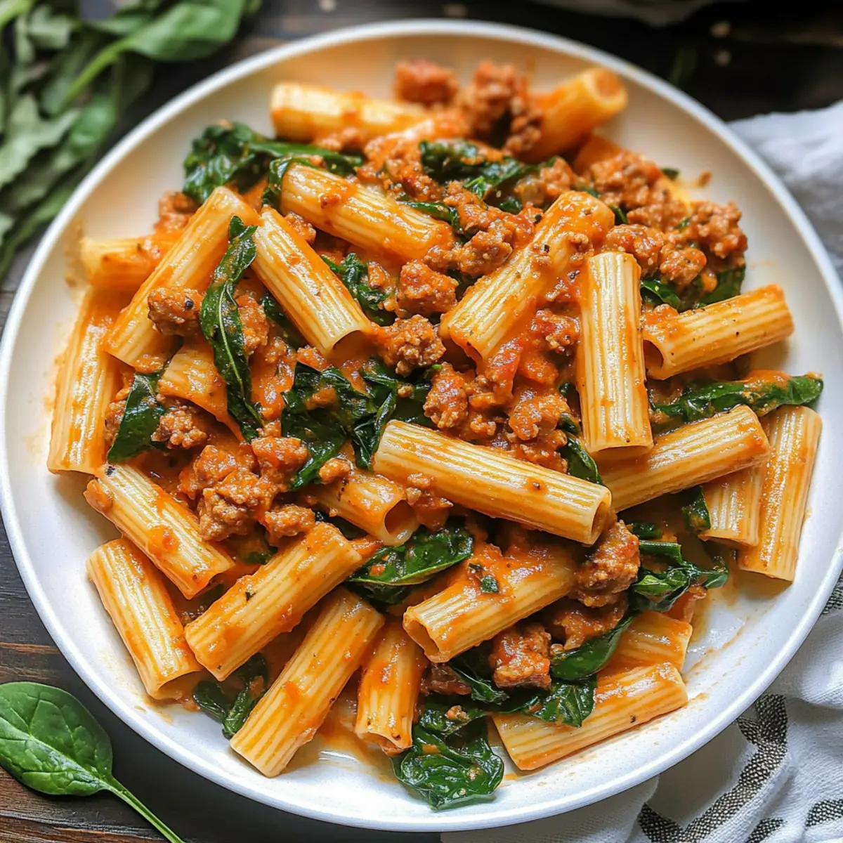 Creamy Sausage Rigatoni: Your New Favorite Comfort Meal