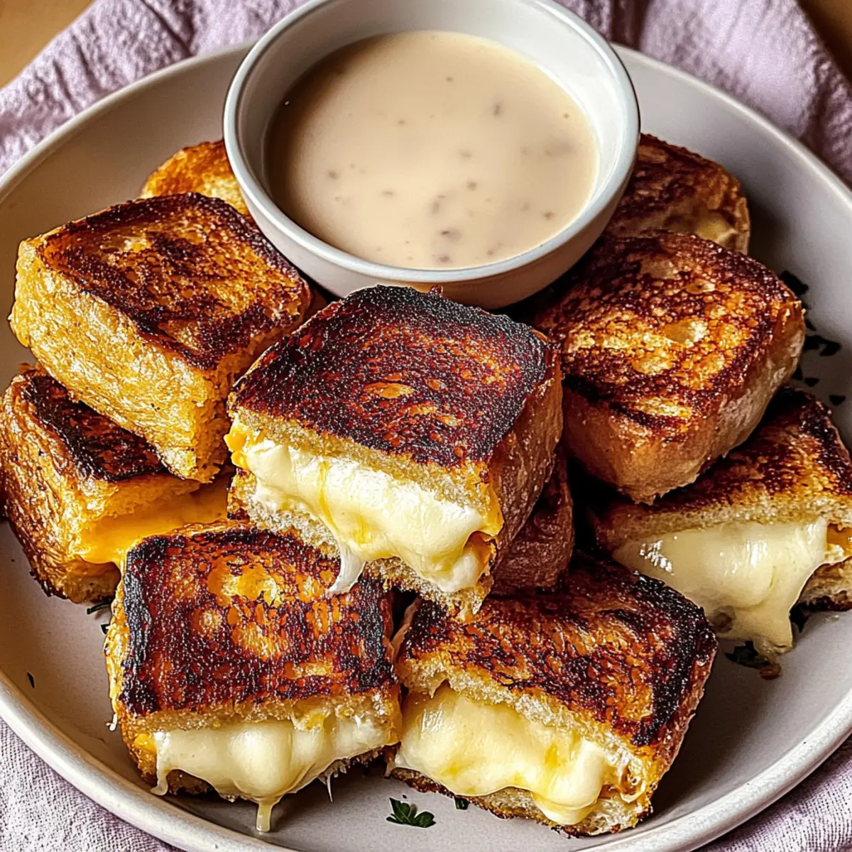 Melt-in-Your-Mouth Hawaiian Roll Grilled Cheese Bliss