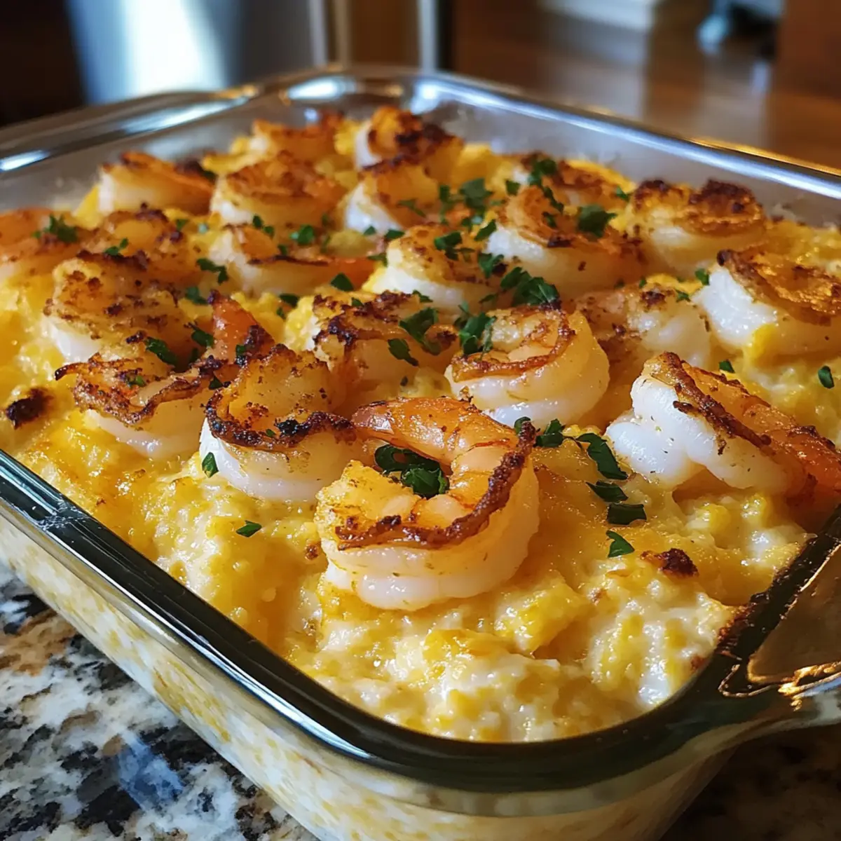 Creamy Shrimp & Grits Casserole for Cozy Dinners at Home