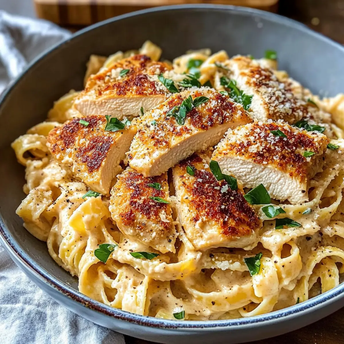 Creamy Parmesan Chicken Pasta: Comfort Food in 30 Minutes