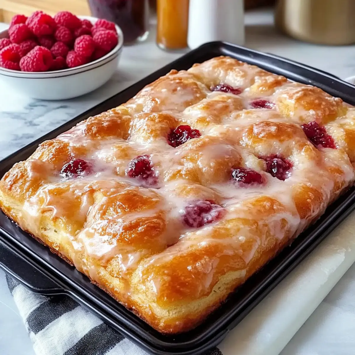 Jam Donut Focaccia: Indulge in a Sweet, Fluffy Delight