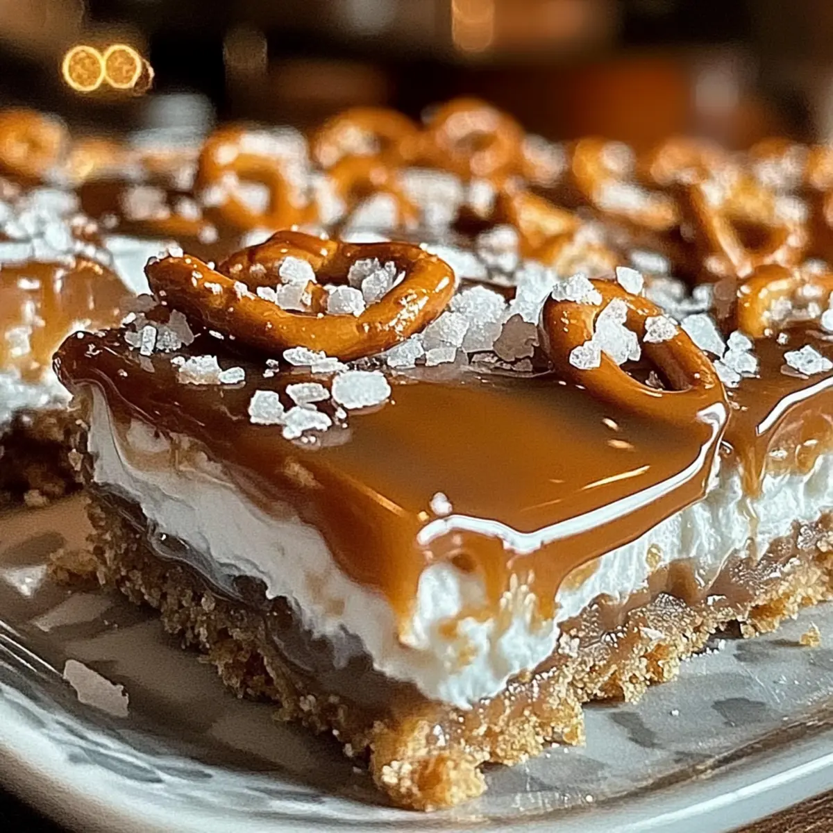 No-Bake Salted Caramel Pretzel Bars You'll Crave Every Time