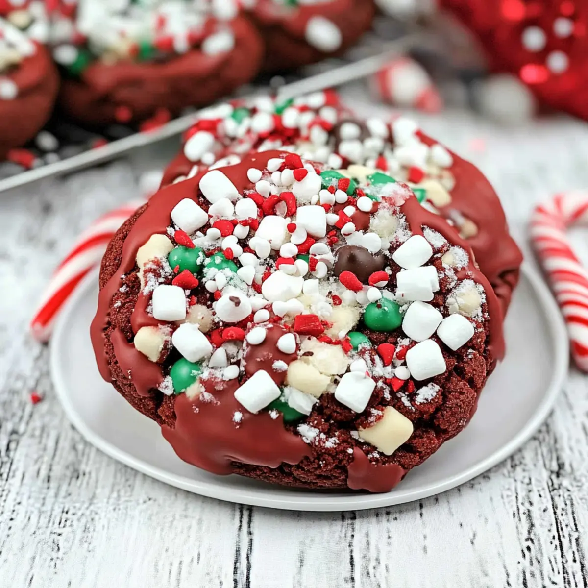Decadent Red Velvet Christmas Cookies to Brighten Your Holiday