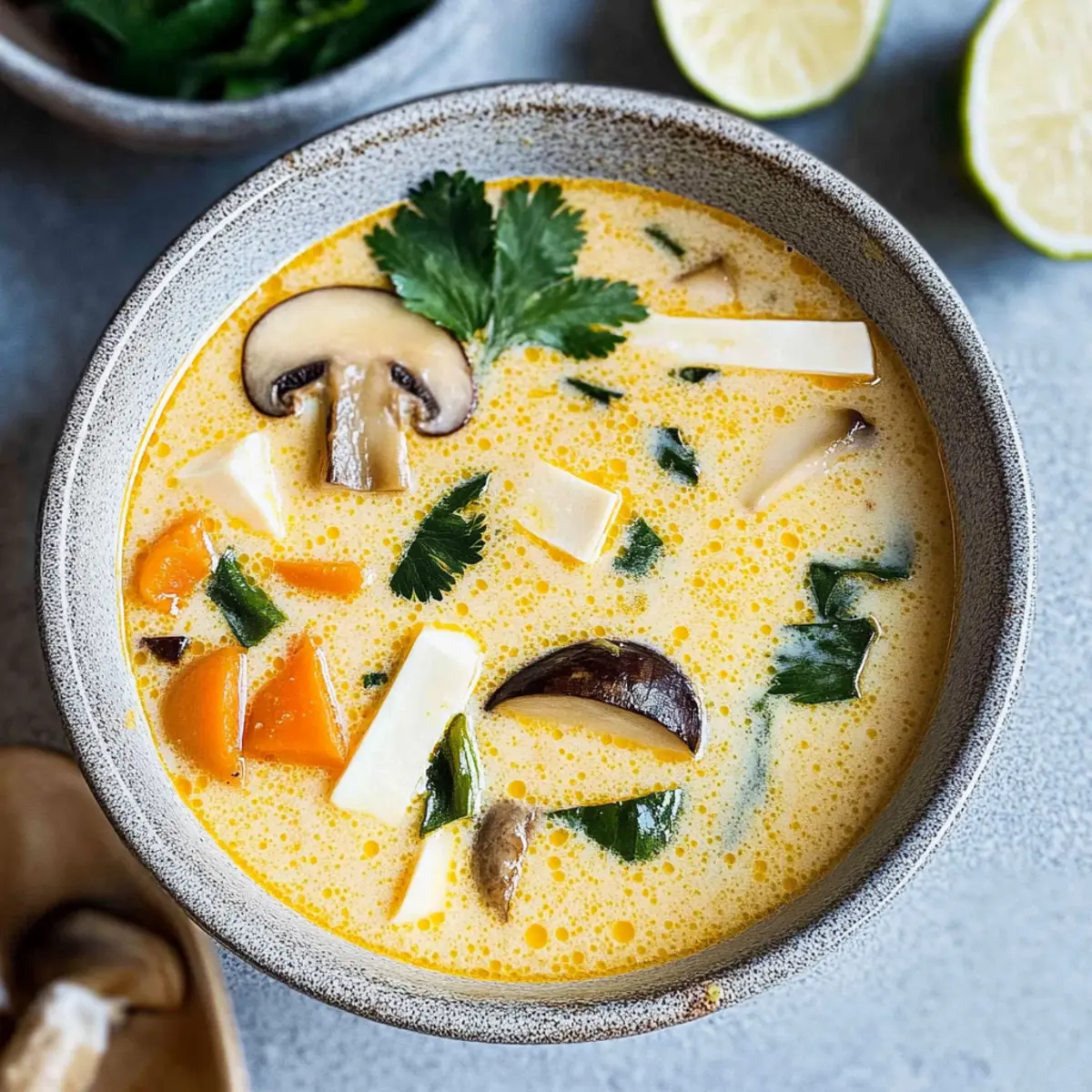 Delicious Vegan Tom Kha Soup for Cozy Nights In