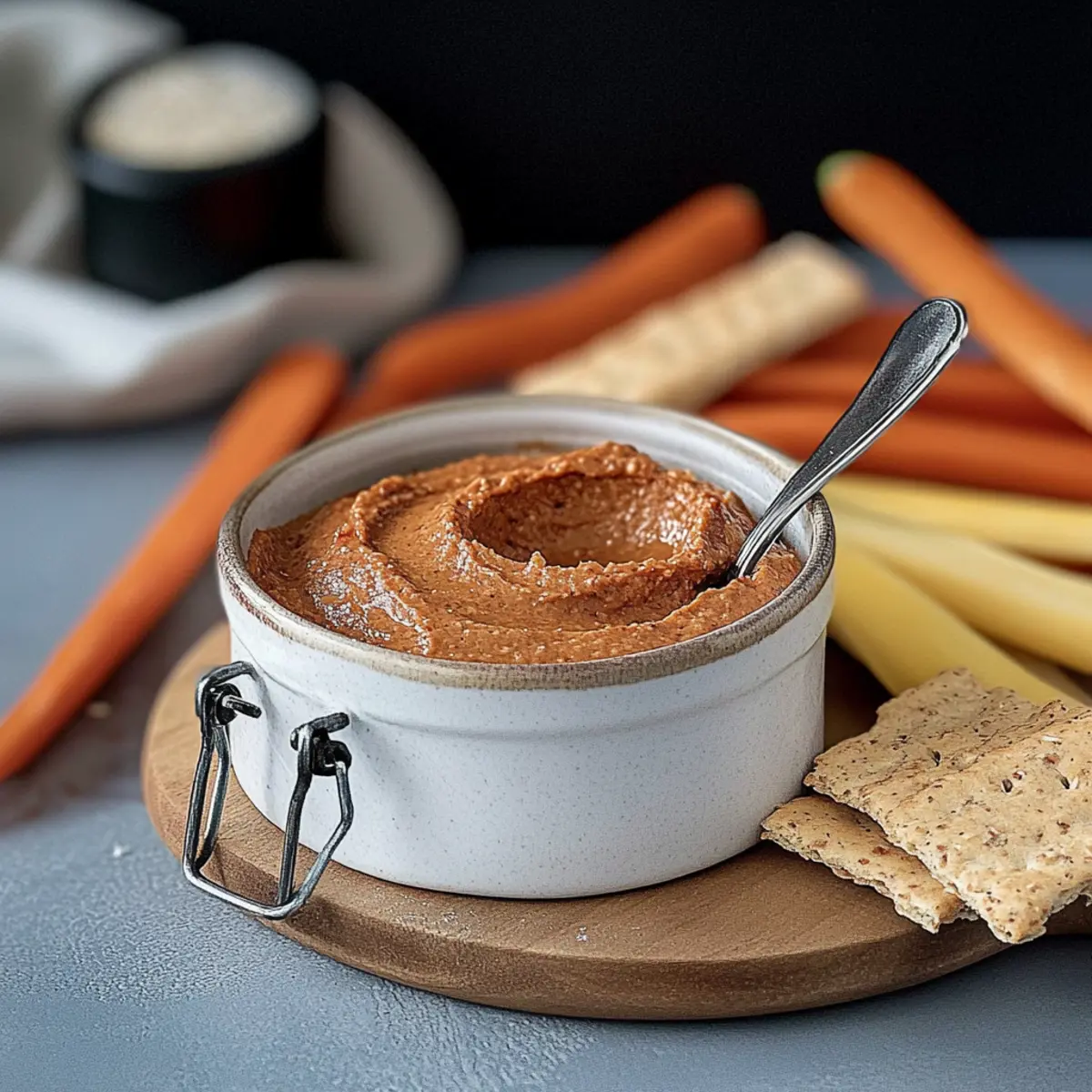 Creamy Tomato Sunflower Seed Pâté for Easy Vegan Dips