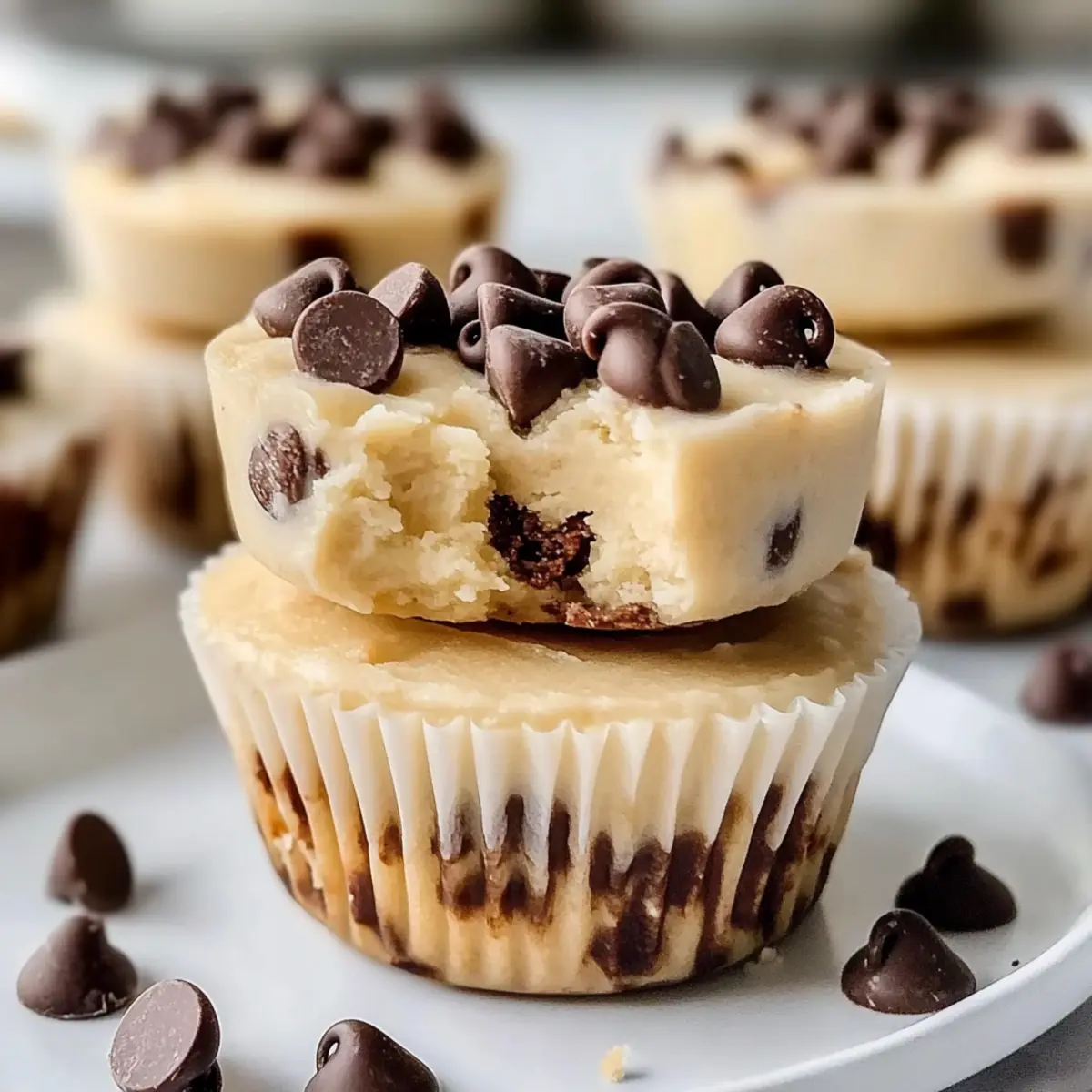 Delicious High Protein Yogurt Cookie Dough Cups You’ll Love