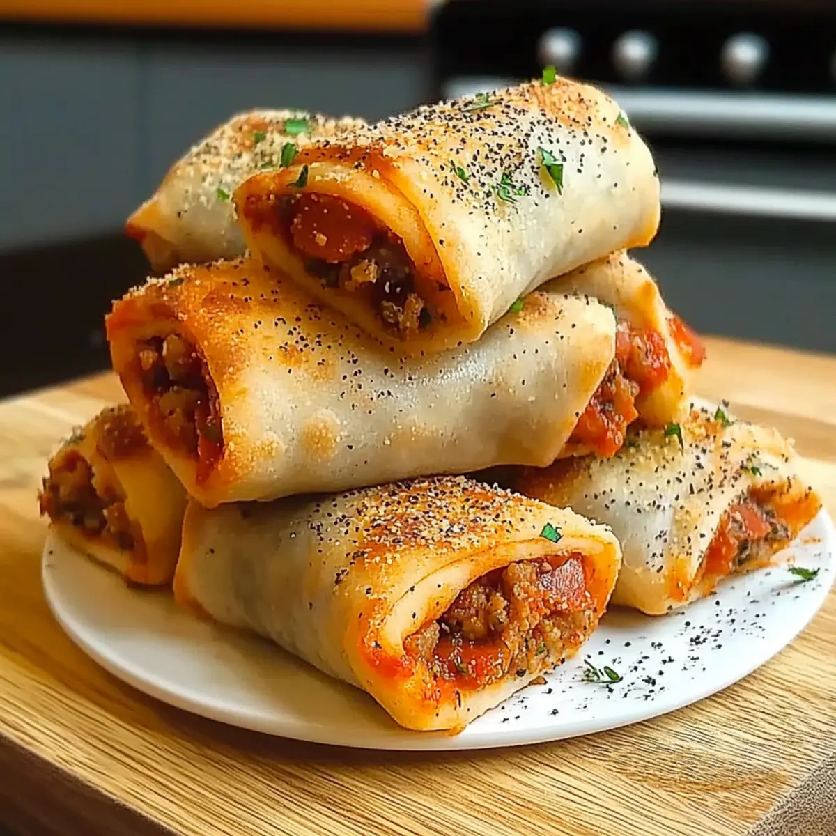 Savory Pepperoni Pizza Rolls for a High-Protein Snack Delight