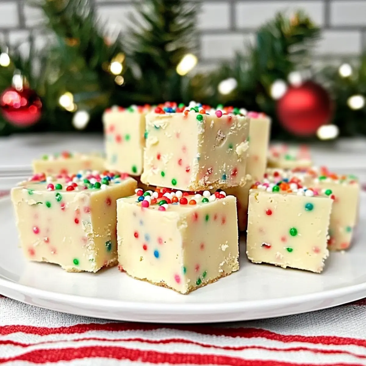 Sugar Cookie Christmas Fudge You’ll Want to Share This Holiday