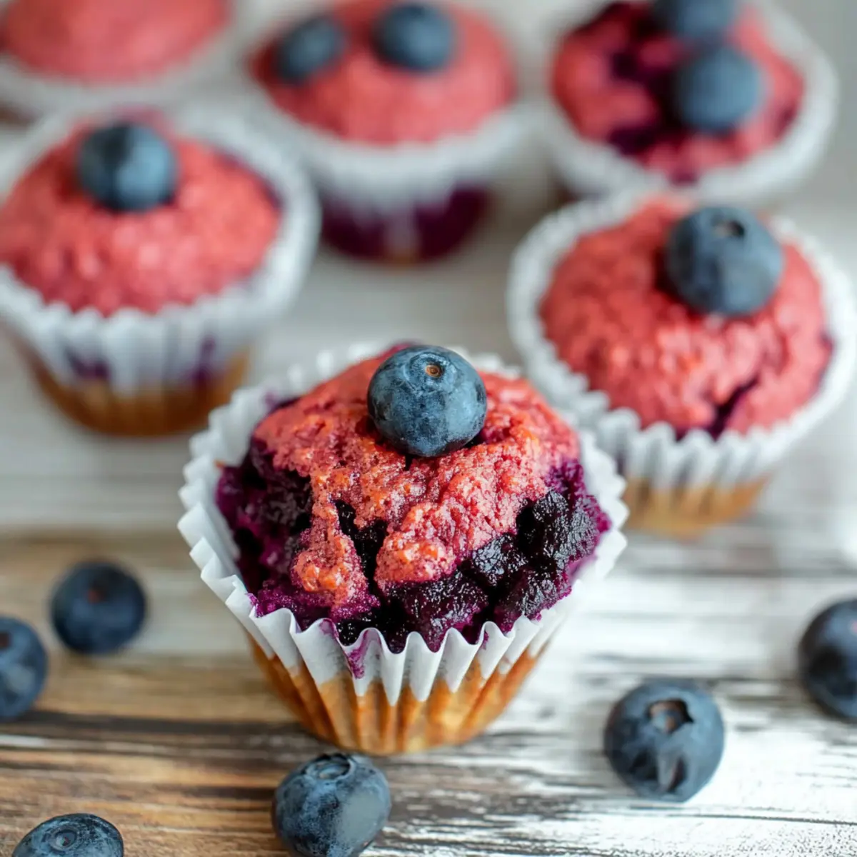 Blueberry Beet Muffins for a Colorful, Healthy Treat