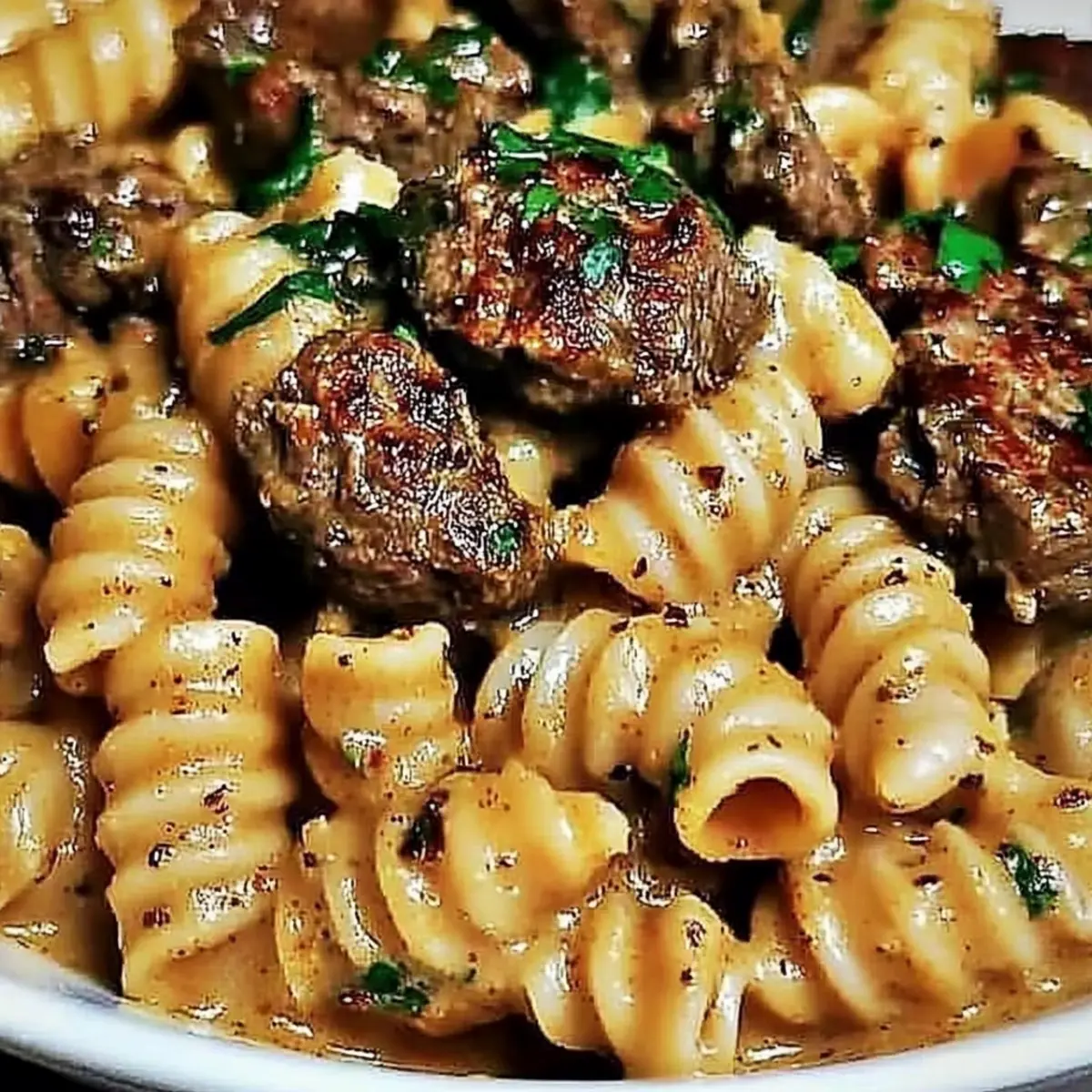 Creamy Paprika Steak Shells Rich: Comfort Food in One Skillet