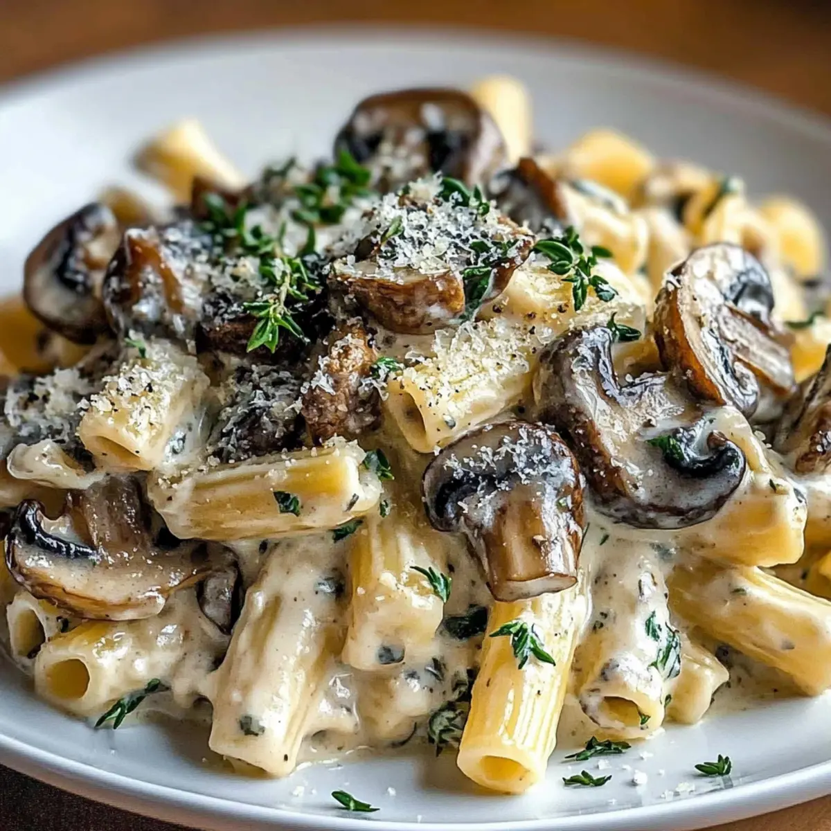 Gorgonzola Truffle Cream Mushrooms for a Cozy Gourmet Night