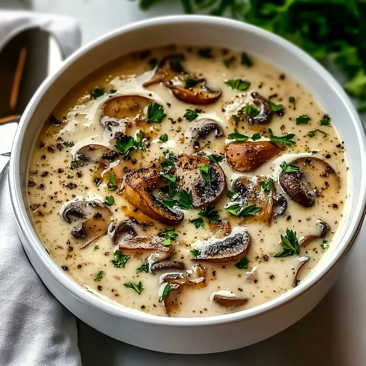 Creamy Cottage Cheese Mushroom Soup for a Cozy Night In
