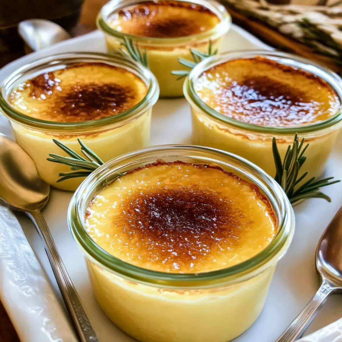 Gingerbread Crème Brûlée: Your Holiday Dessert Upgrade