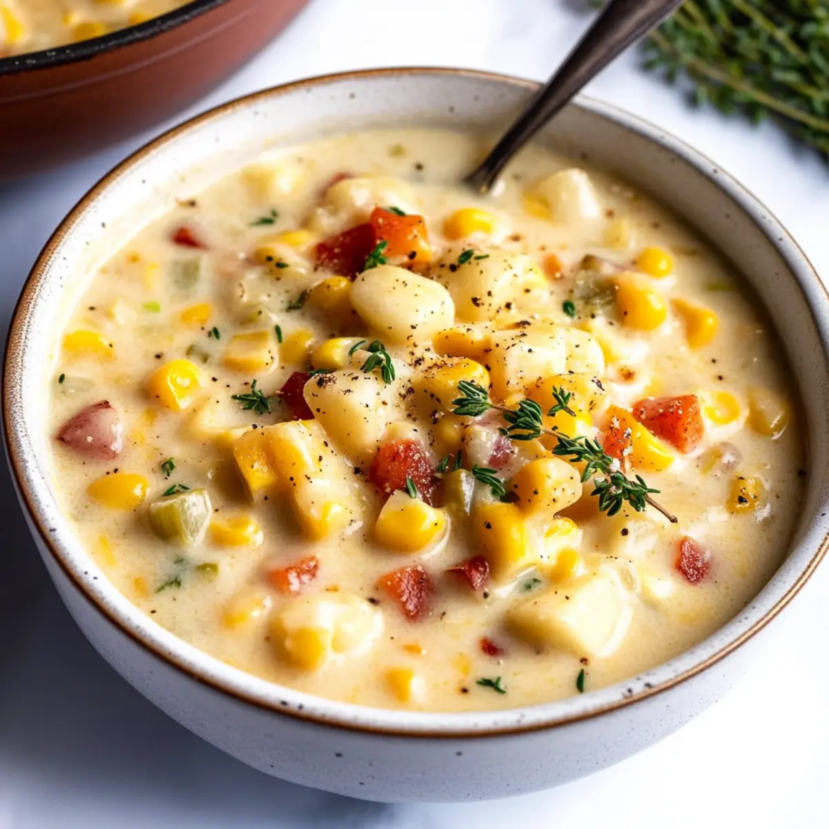 One-Pot Corn Chowder: Creamy Comfort in Every Bite