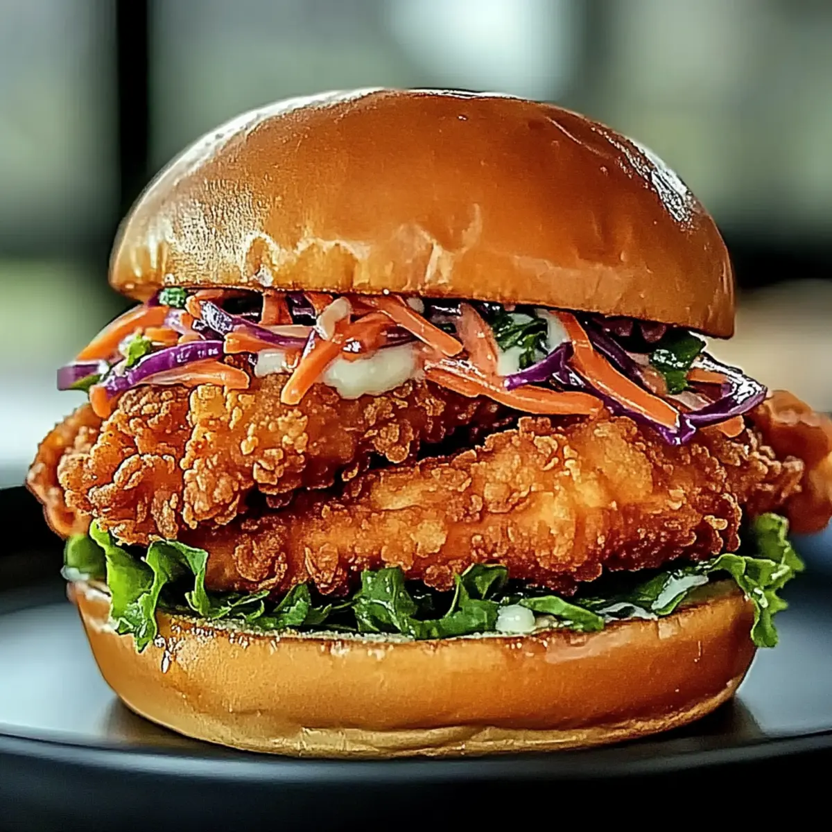 Crispy Thai Fried Chicken Sandwich for Flavor Lovers