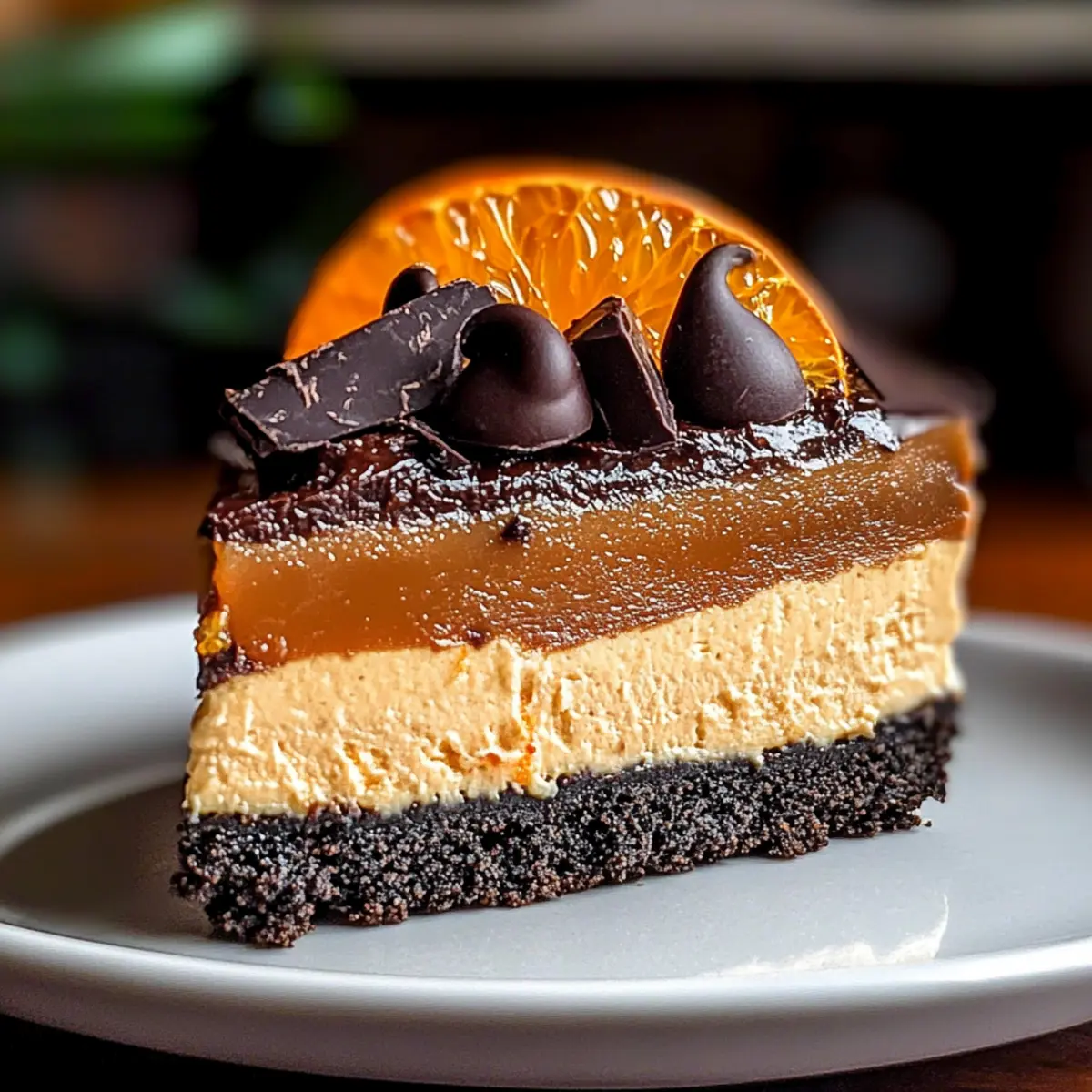 Irresistible Chocolate Orange Cheesecake to Sweeten Your Day