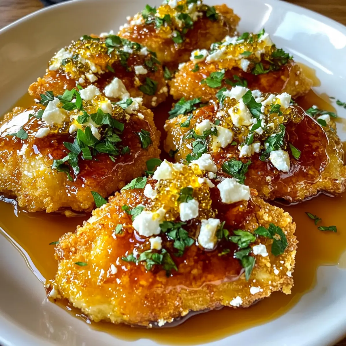 Crispy Hot Honey Feta Chicken for a Flavorful Twist