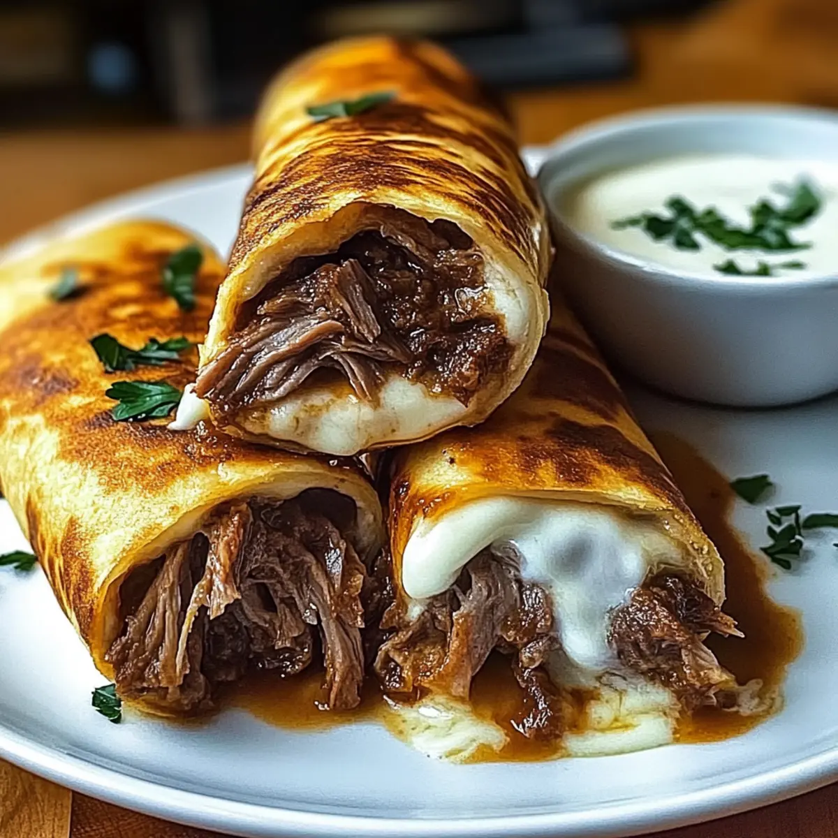French Dip Tortilla Roll Ups: Easy Comfort Food Your Way