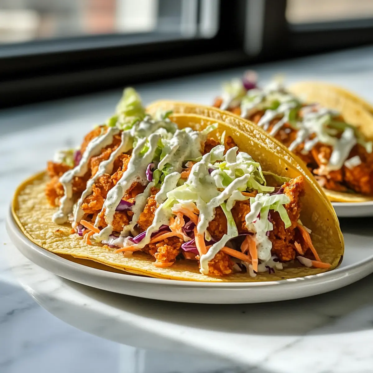 Buffalo Chicken Smash Burger Tacos: A Spicy Twist on Comfort Food