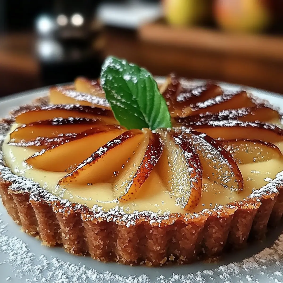 Decadent Pear & Vanilla Bean Bliss Tart for Sweet Moments