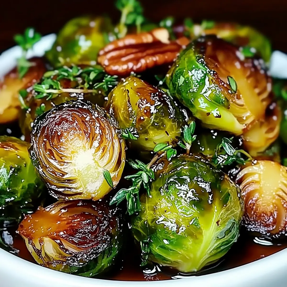 Honey Balsamic Brussels Sprouts That’ll Change Your Mind