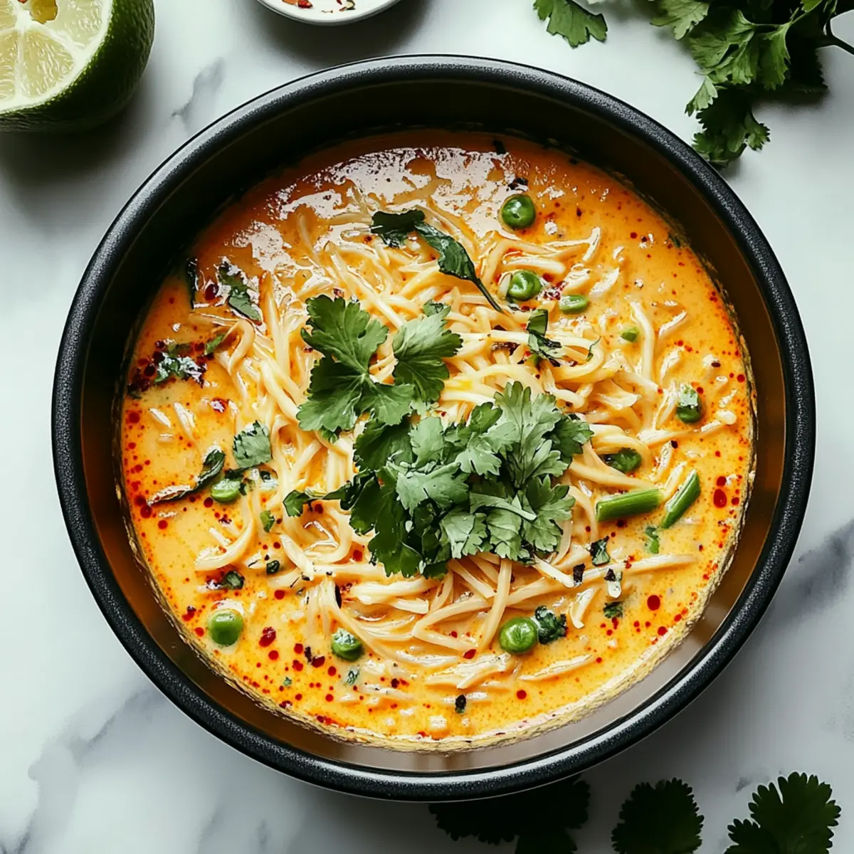 Spicy Coconut Noodles That Hug You with Every Bite