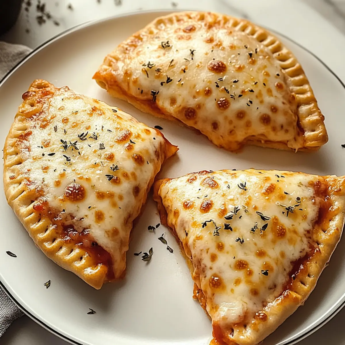 High Protein Pizza Hot Pockets for a Guilt-Free Snack