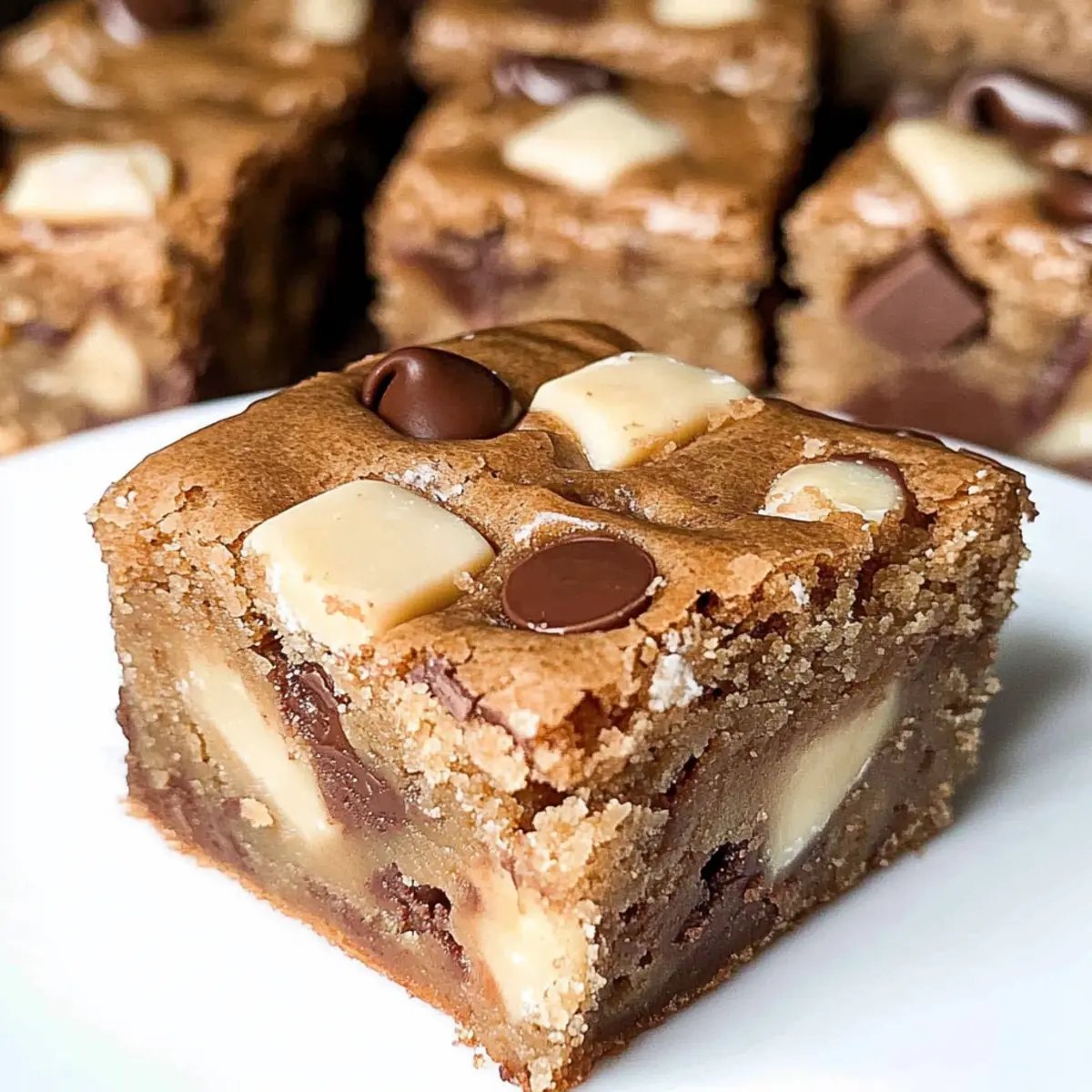 Decadent Kinder Bueno Blondies That Melt in Your Mouth
