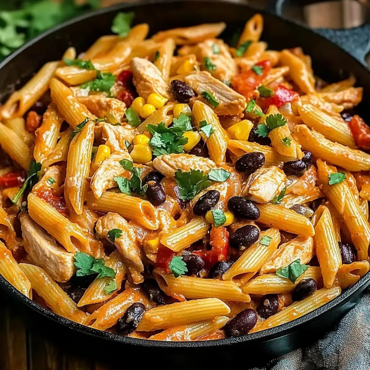 Savory Southwest Chicken Pasta Ready in 30 Minutes