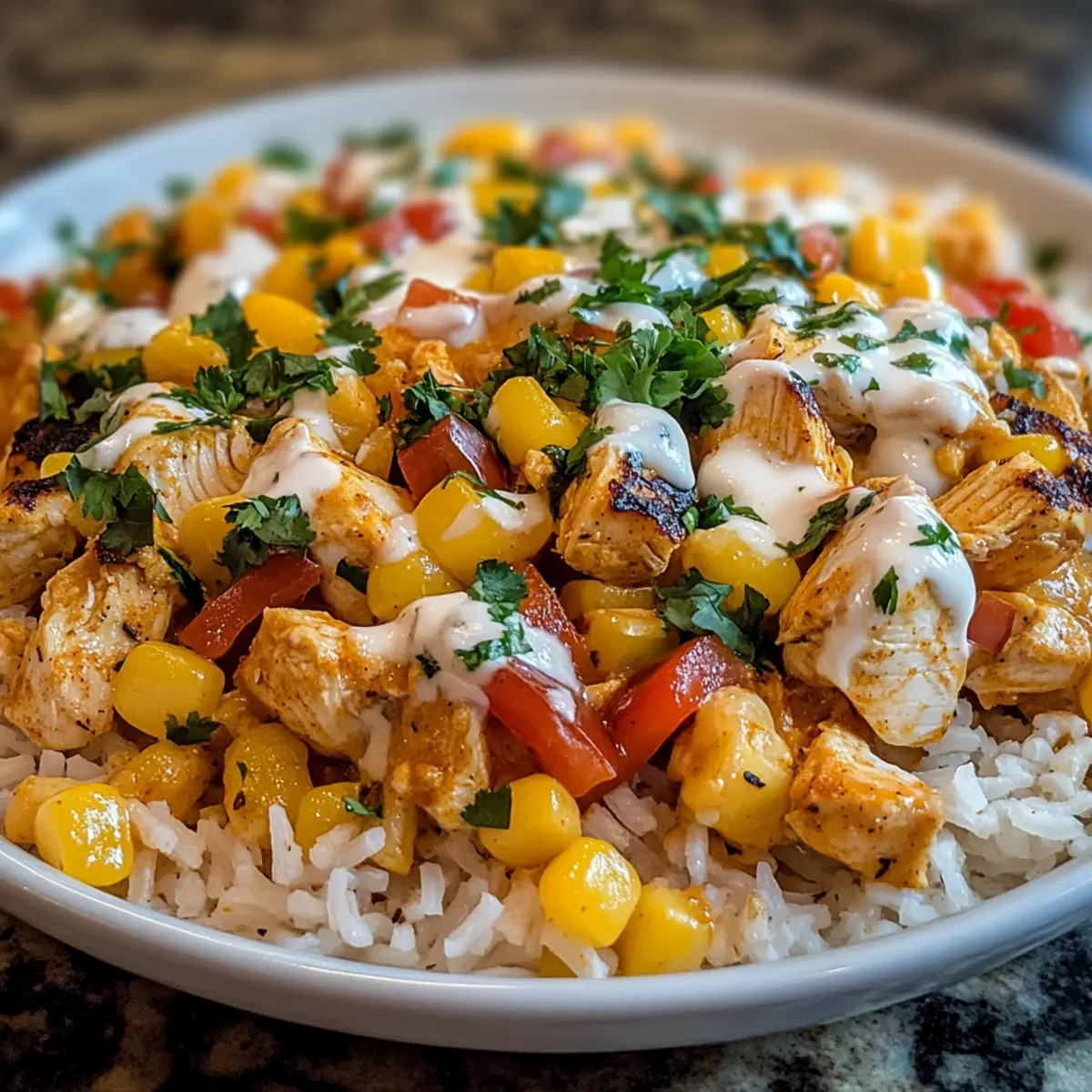 One-Pot Cheesy Southwest Chicken & Rice for Cozy Nights