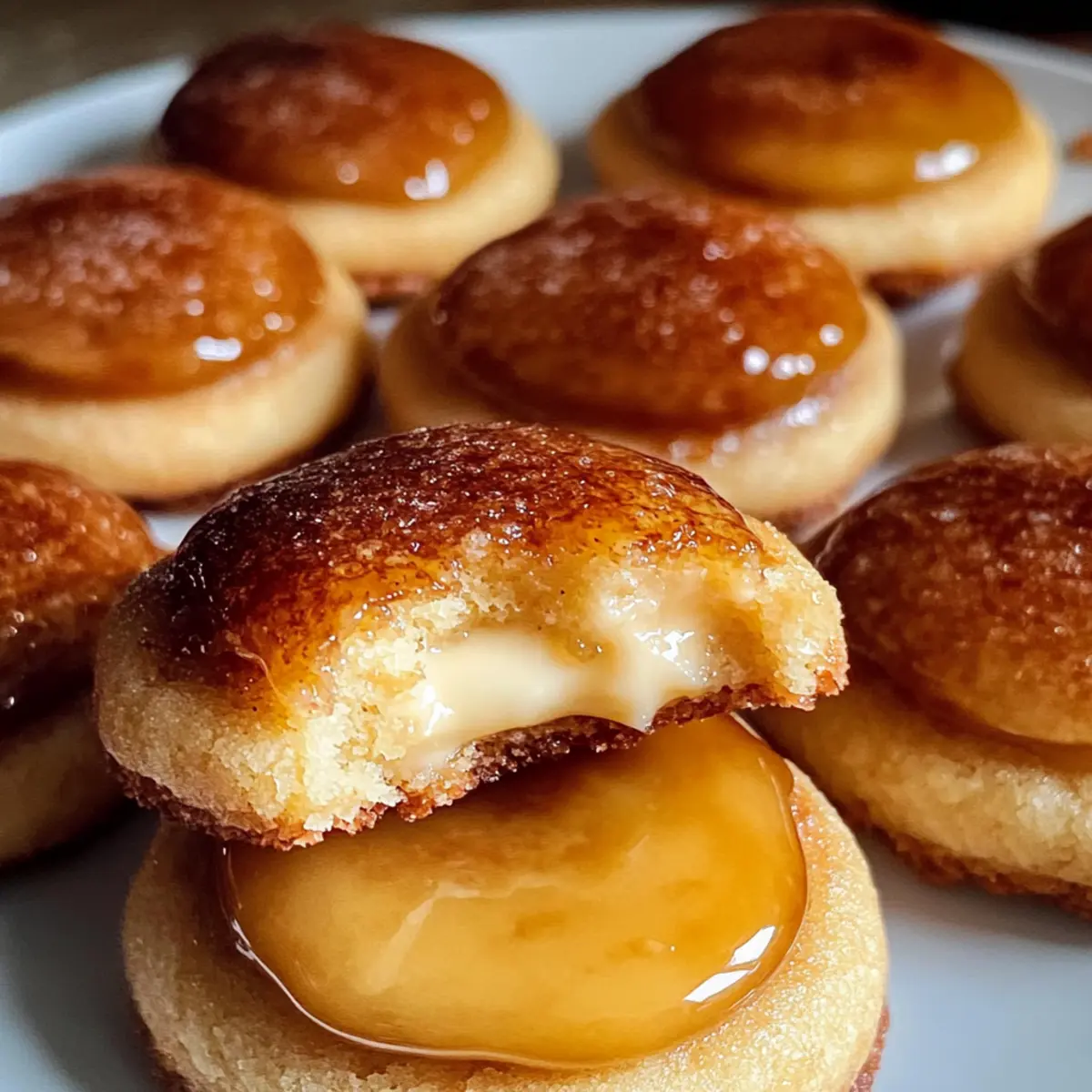 Heavenly Creme Brûlée Cookies with a Creamy Surprise