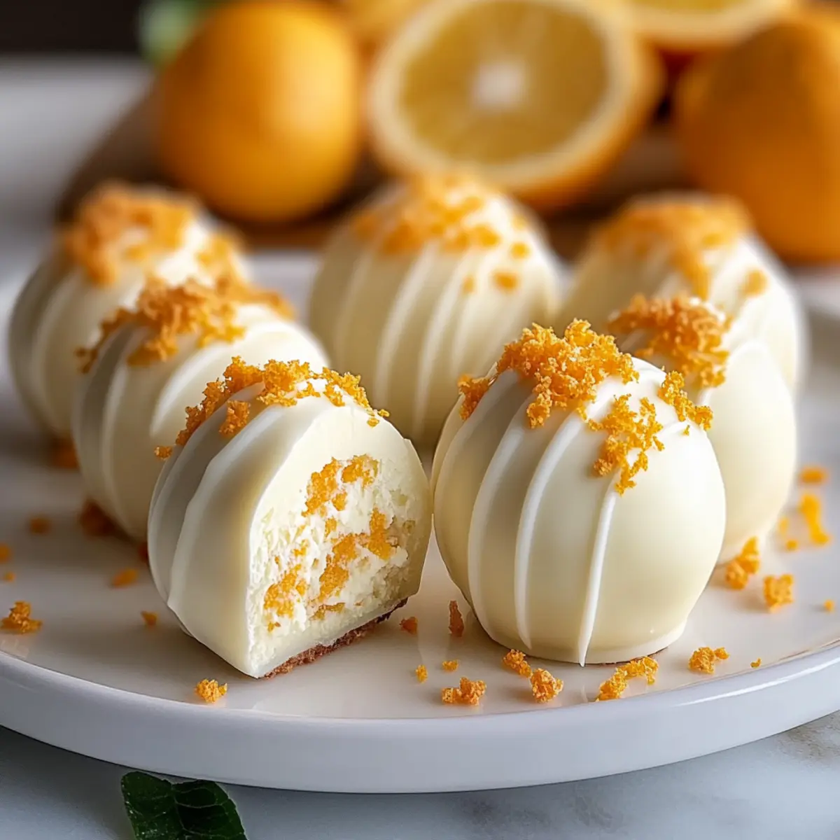 No Bake Orange Creamsicle Truffles: A Refreshing Creamy Treat