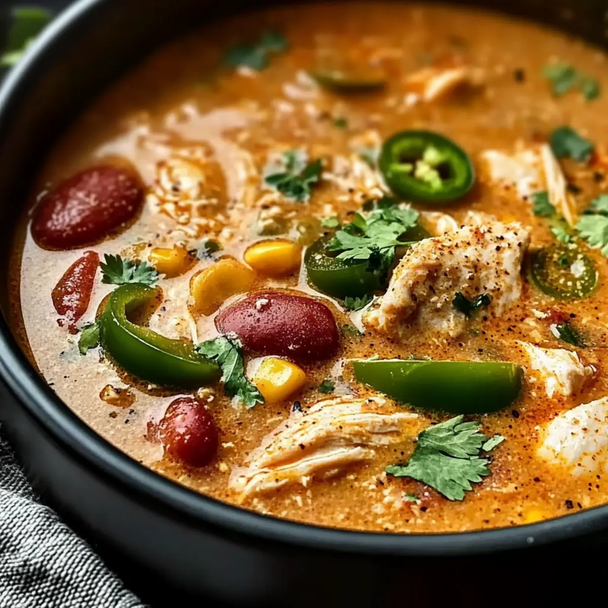 Creamy Cajun White Chicken Chili to Spice Up Your Dinner