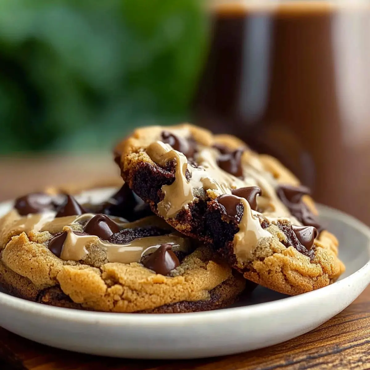 Chocolate Chip Brownie Swirl Cookies that Melt in Your Mouth