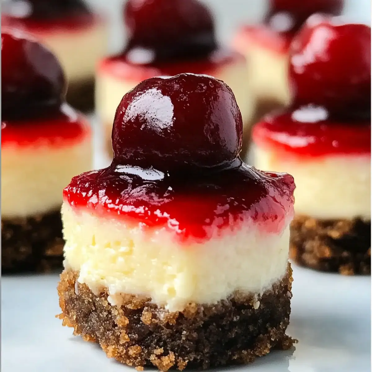 Delicious Mini Cherry Cheesecake for Spring Bliss