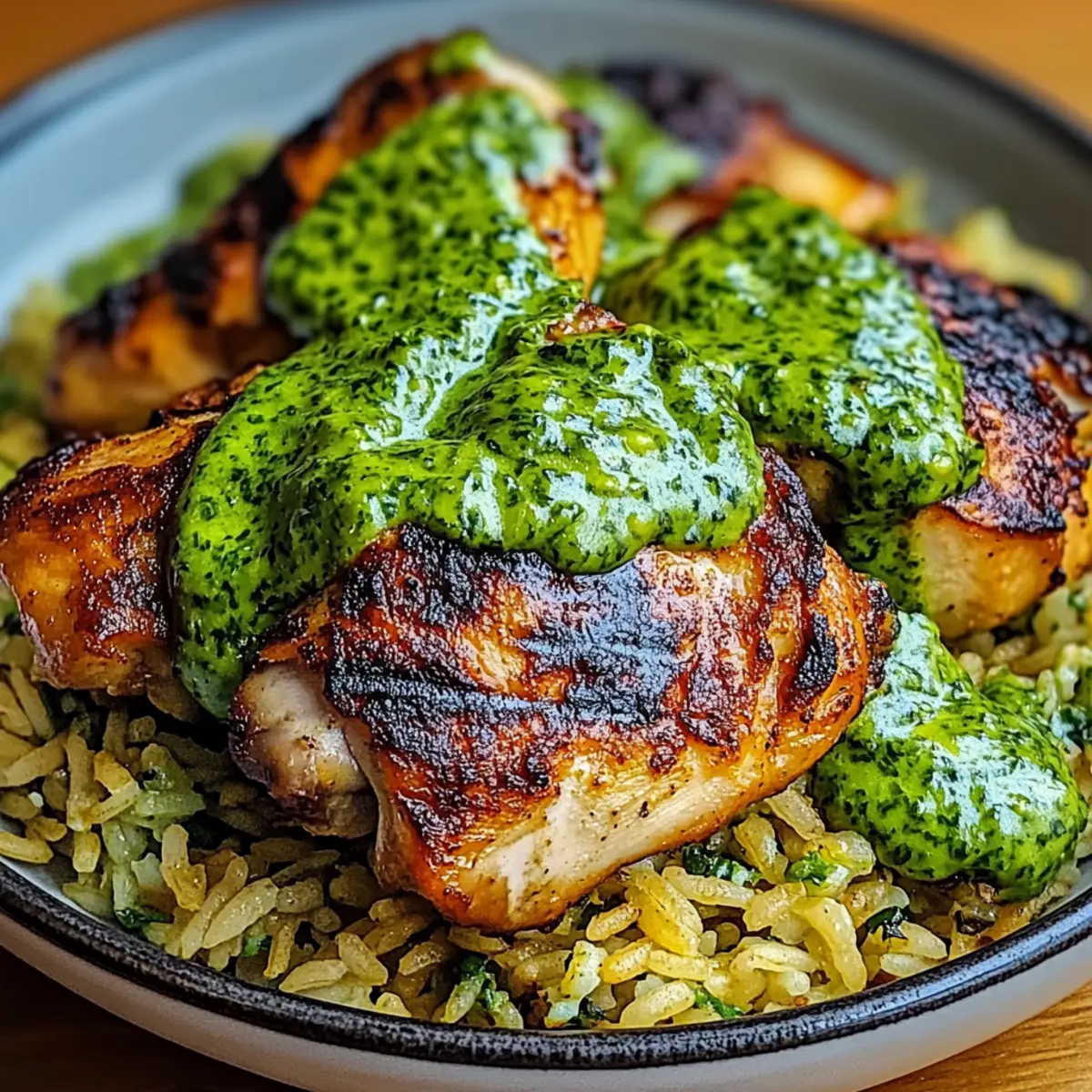 Peruvian Chicken And Rice with Green Sauce: A Flavor Adventure