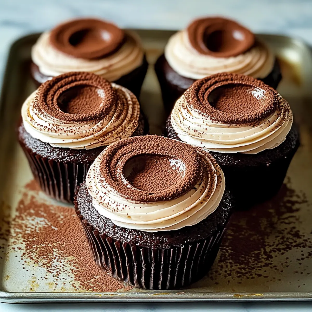 Irresistible Chocolate Tiramisu Cupcakes for Every Celebration