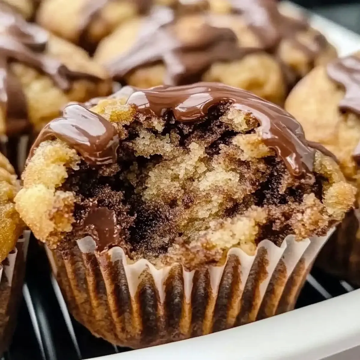 Nutella Banana Muffins That Will Brighten Your Mornings