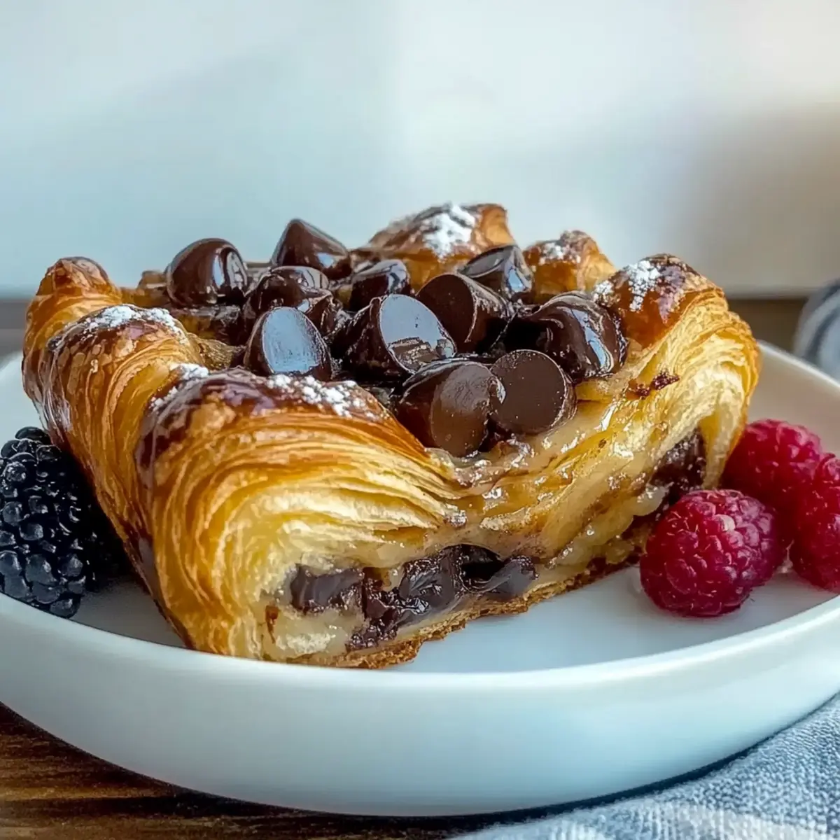 Irresistible Chocolate Croissant Breakfast Bake for Easy Mornings