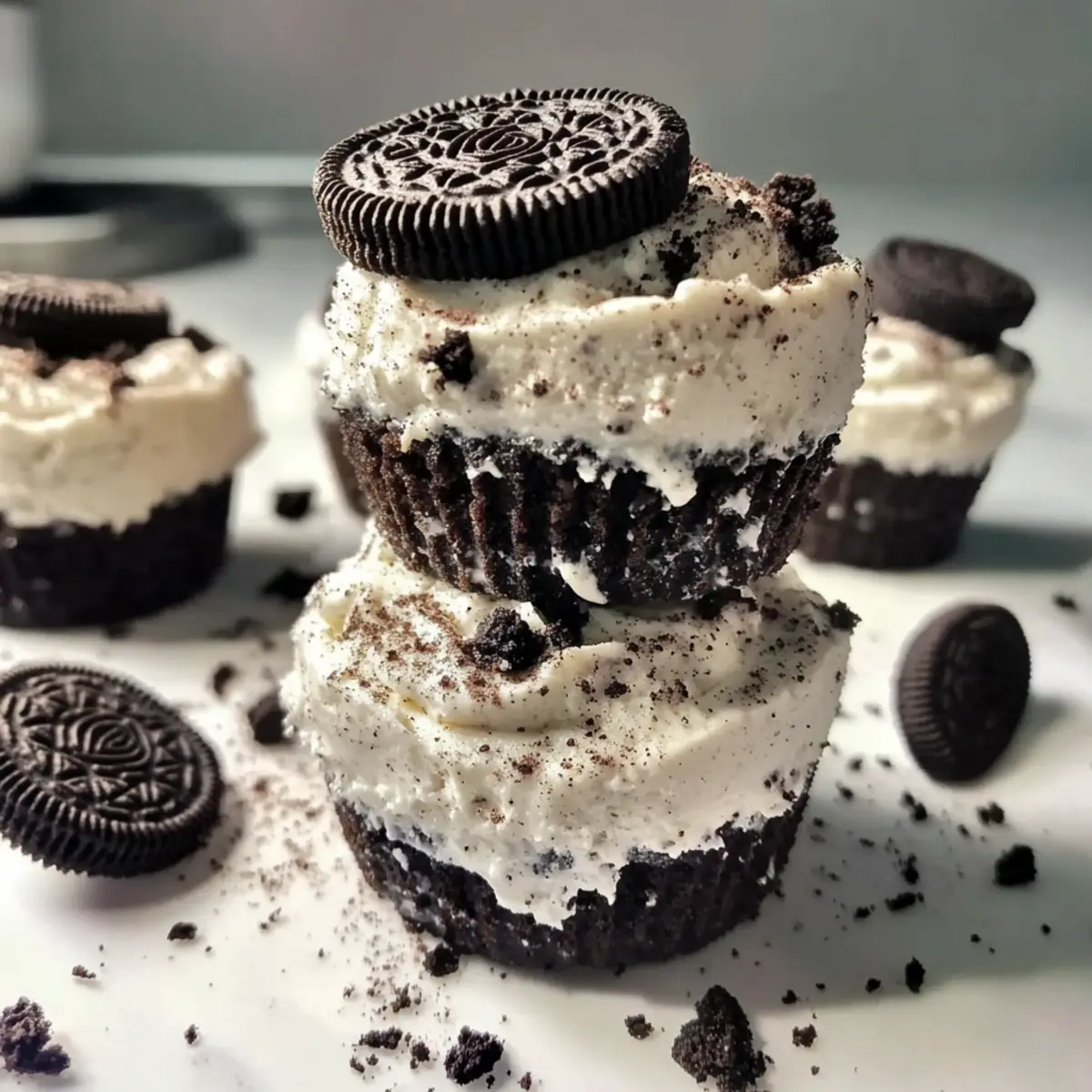 Guilt-Free Healthy No-Bake Oreo Cheesecake Bites Recipe