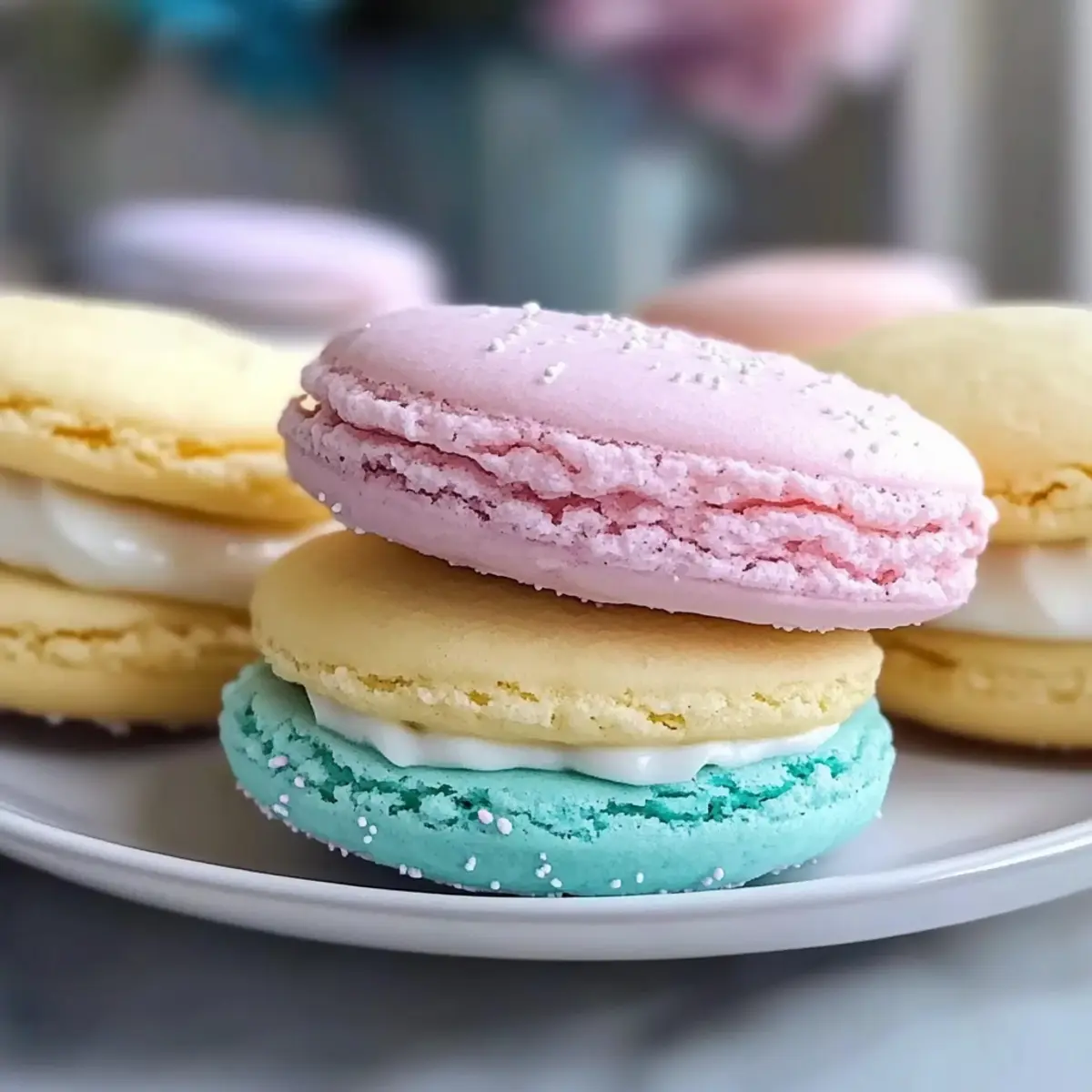 Delightful Pastel Sugar Cookie Sandwiches for Spring Celebrations